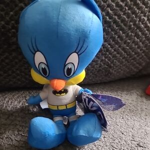 Looney Tunes Superhero Batman Tweety Plush Toy 7- Inch New